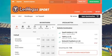 leovegas sportwetten